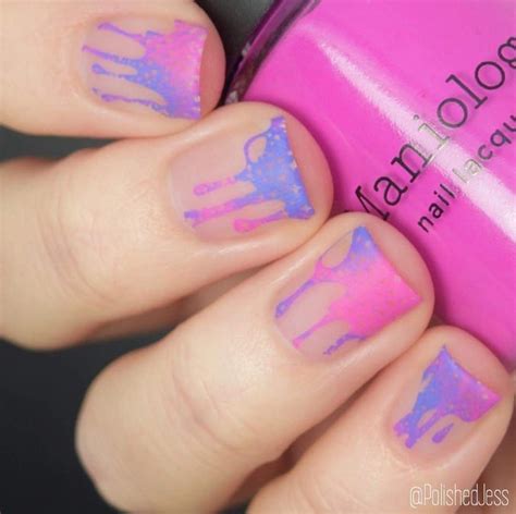 The Crack in Space Negative Space Stamping Plate | Maniology