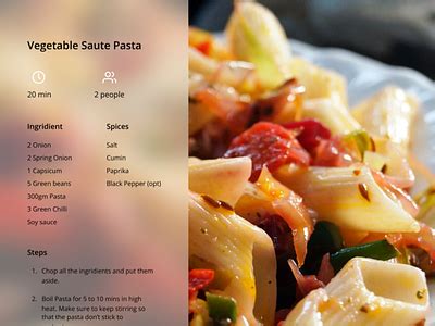 Recipe Design designs, themes, templates and downloadable graphic ...