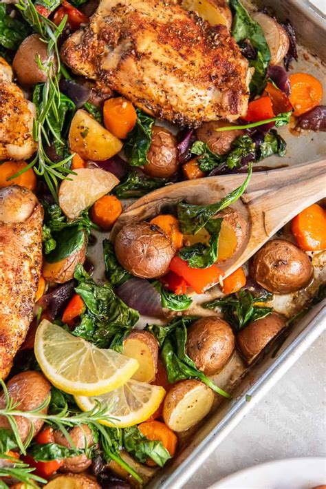 Sheet Pan Chicken and Vegetables | Wholesome Made Easy