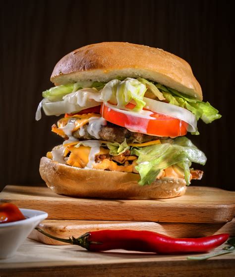 Free Images : dish, hamburger, fast food, pan bagnat, cuisine, veggie ...