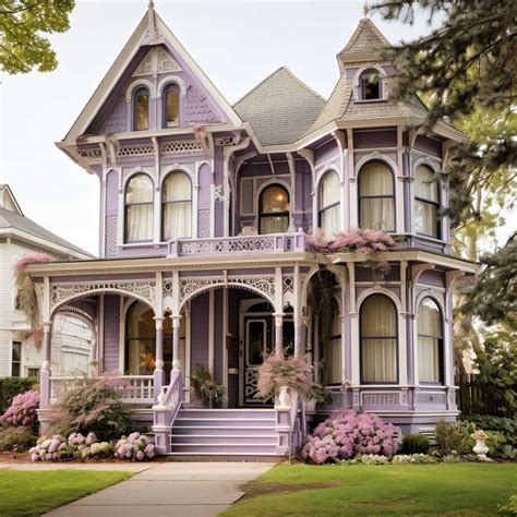 Purple house – Artofit