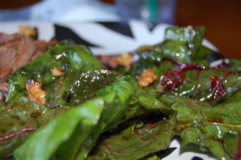 Kitchen Curiosities and more...: Warm Wilted Winter Greens