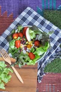 Healthy colorful salad bowl on colorful ... | Stock Photo | Colourbox