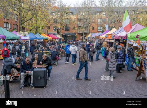 Street food market Stock Photo - Alamy