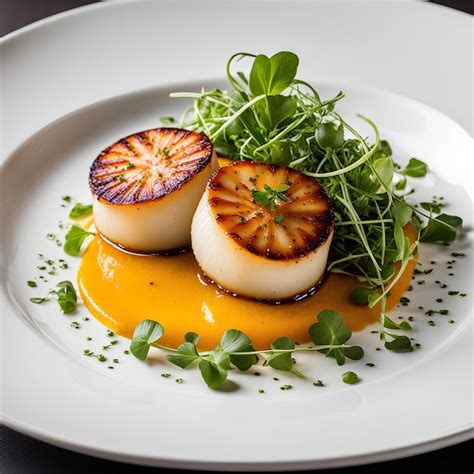 Premium Photo | Culinary Delights Gourmet Food Plating and Presentation