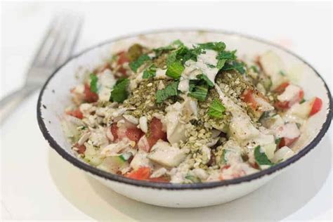 At the Immigrant's Table: Israeli chopped salad