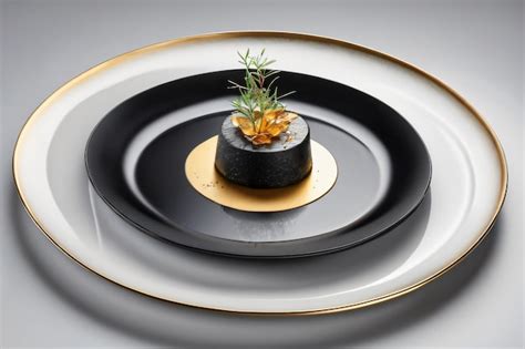 Premium Photo | Delicious meal on a plate with a white background