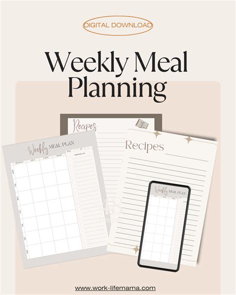 Weekly Meal Planning