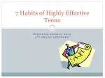 PPT - 7 Habits of Highly Effective College Students PowerPoint ...