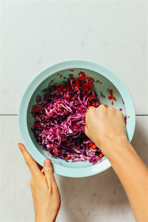 Quick Citrusy Cabbage Slaw (Mayo-Free) - Minimalist Baker Recipes