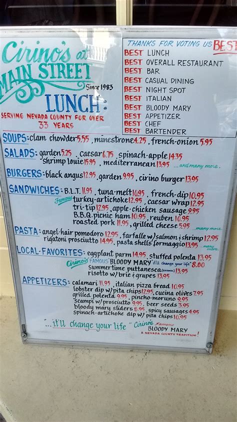 Handwritten Menu Outside a Local Bar/Restaurant : r/PenmanshipPorn