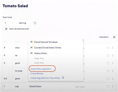 Recipe costing app best practices: How to use prep actions | Blog | meez