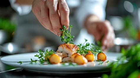 Free Chef Garnishing Dish Photo - Chef, Cooking, Garnishing | Download ...