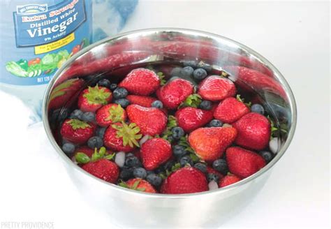 Prep Your Fruit with Vinegar Fruit Wash - Pretty Providence