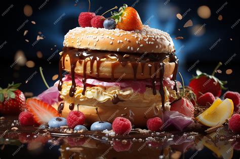 Premium AI Image | Realistic Food Pics with Vibrant Color Effects