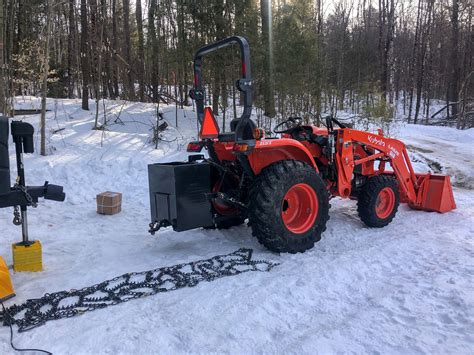 Kubota Tractor Snow Tire Chains | Adventurous Way