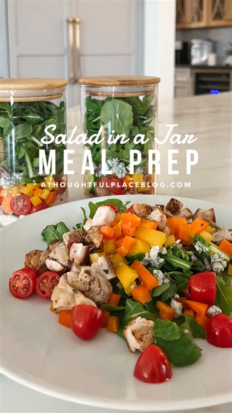 Meal Prep | Salad Jars - A Thoughtful Place