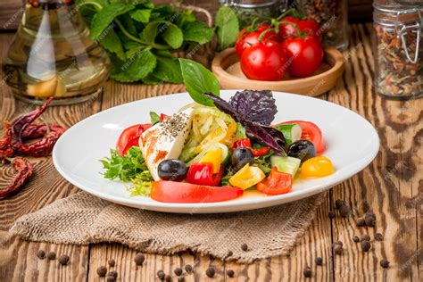 Premium Photo | Healthy food beautiful and tasty food on a plate