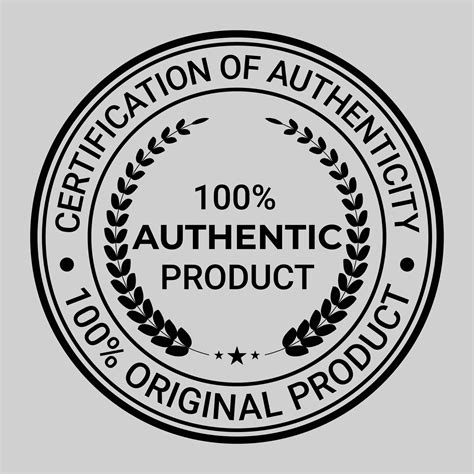 100 Authentic Stamp