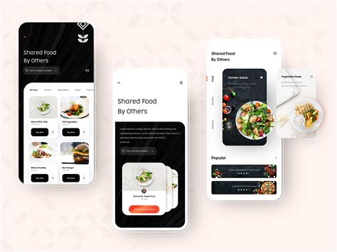 FoodMunity | Food Sharing Mobile App UI/UX Case Study on Behance