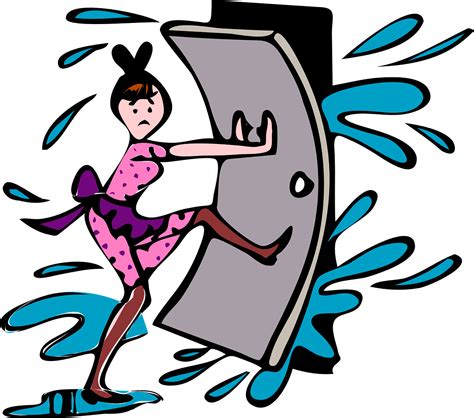Closing The Door Cartoon Clipart - Full Size Clipart (#5646420 ...