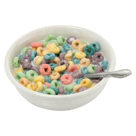 Fake Cereal - Bowl Of Fruity O's