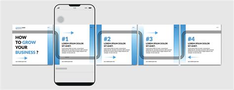 Set Of Carousel Post Template, Editable Carousel Post, social media ...
