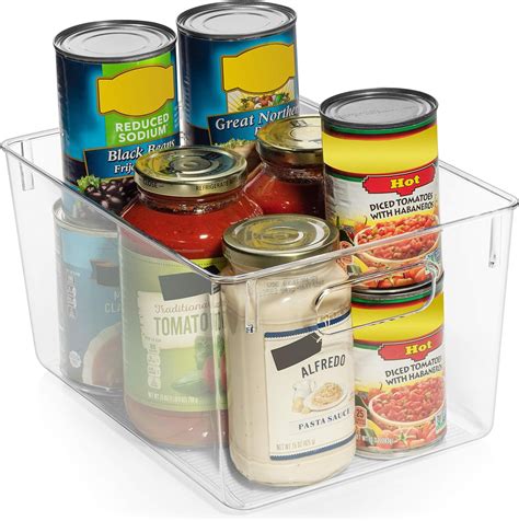 ClearSpace Clear Refrigerator Bins, 8 Count - Walmart.com