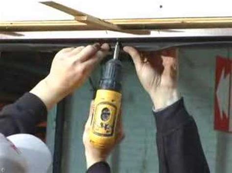 How To Install A Door &amp; Sidelights - YouTube