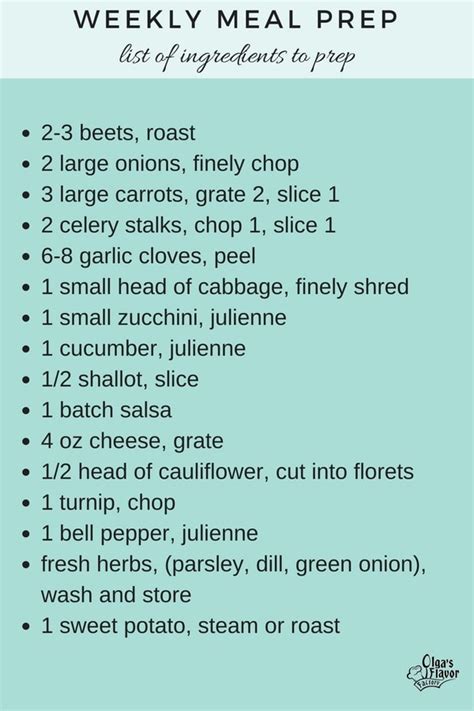 My Secret Weapon To Cooking From Scratch - Weekly Meal Prep - Olga's ...