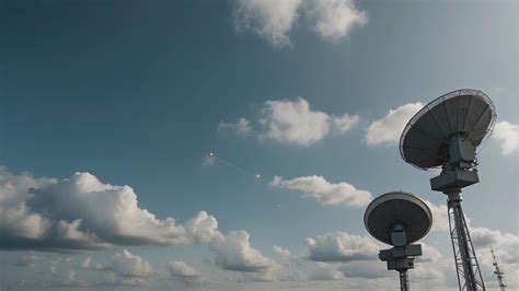 Premium Photo | Satellite dish capturing signals in the desert