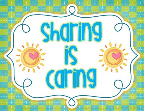 Sharing is Caring! Giveaway | Fluttering Through First Grade