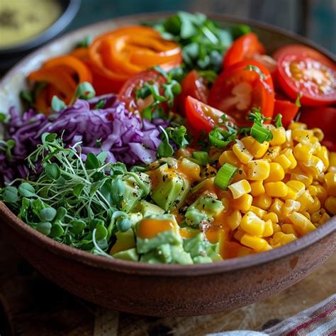 Free Colorful Salad Bowl Image | Download at StockCake