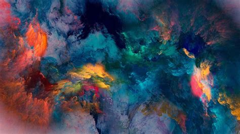 Artistic Colorful Acrylic Texture Fantasy 4K HD Abstract Wallpapers ...