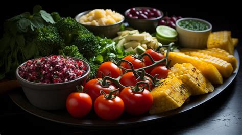 Premium AI Image | Vibrant Vegetables