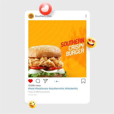 Social Media Food Content Design on Behance