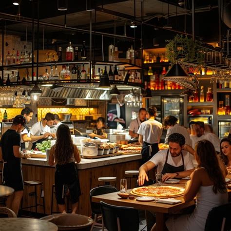 Free Bustling Restaurant Scene Image | Download at StockCake