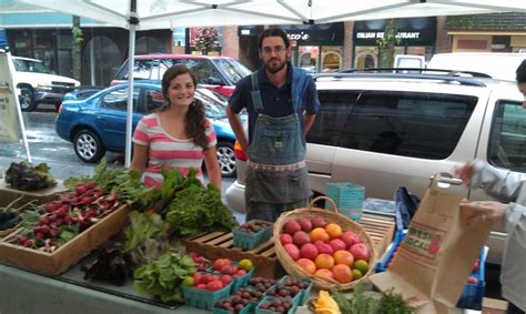 Selling local produce at Kennett Square Farmers Market on Friday ...