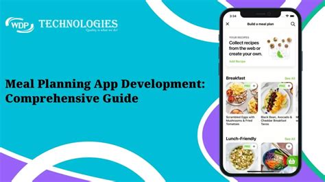 Meal Planning App Development: Comprehensive Guide