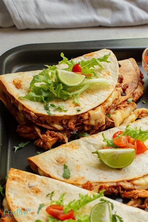 Baked Chicken Tacos With Leftover BBQ Chicken - Easy Peasy Creative Ideas