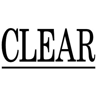 CLEAR标志设计EPS素材免费下载_红动中国
