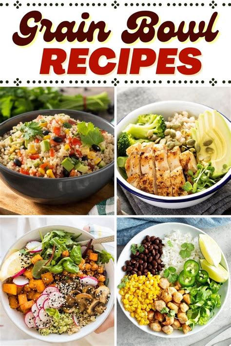 25 Healthy Grain Bowl Recipes and Ideas