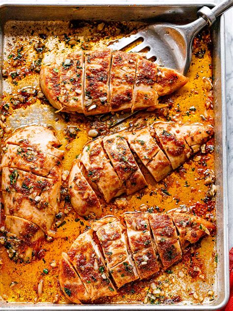 Juicy Oven-Baked Chicken Breasts Recipe – How to Bake Chicken Breasts ...