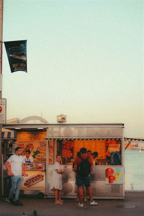 A Food Stall with Signages · Free Stock Photo