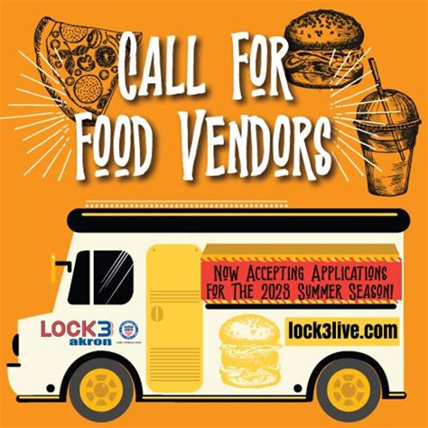 How do I become a Food Vendor This Summer?
