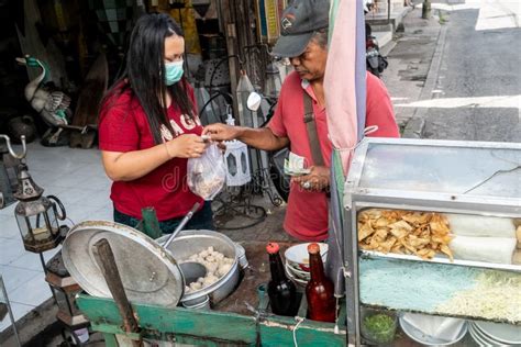 Local Street Food Sold by Private Vendors on Streets of Bali Island ...