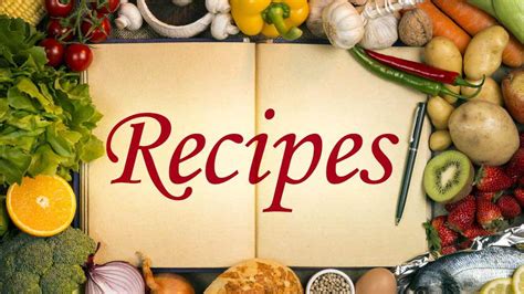 Free Recipes for Your Family