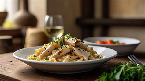 A beautifully plated Italian pasta dish | Premium AI-generated image