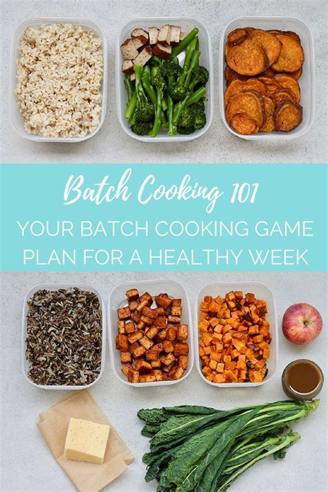 Batch cooking healthy – Artofit