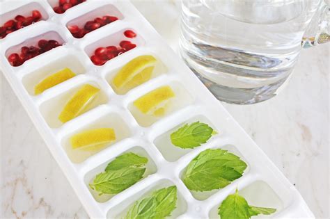 Fruit and Herb Ice Cubes | Catch My Party